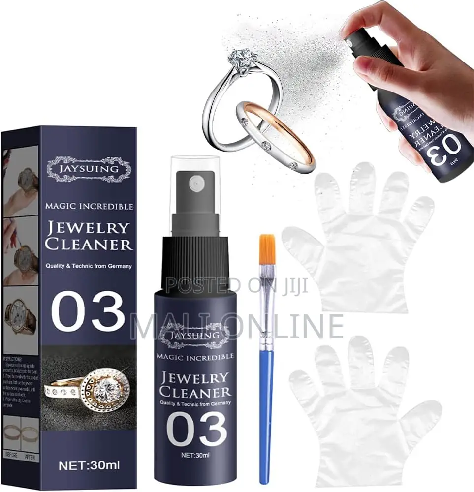 30ml Anti-tarnish Jewelry Cleaning Spray Instant Cleaner