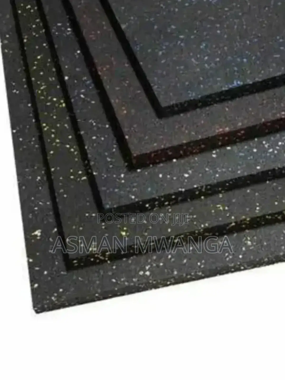 Heavy Duty Gym Rubber Mat 20mm×1m×1m