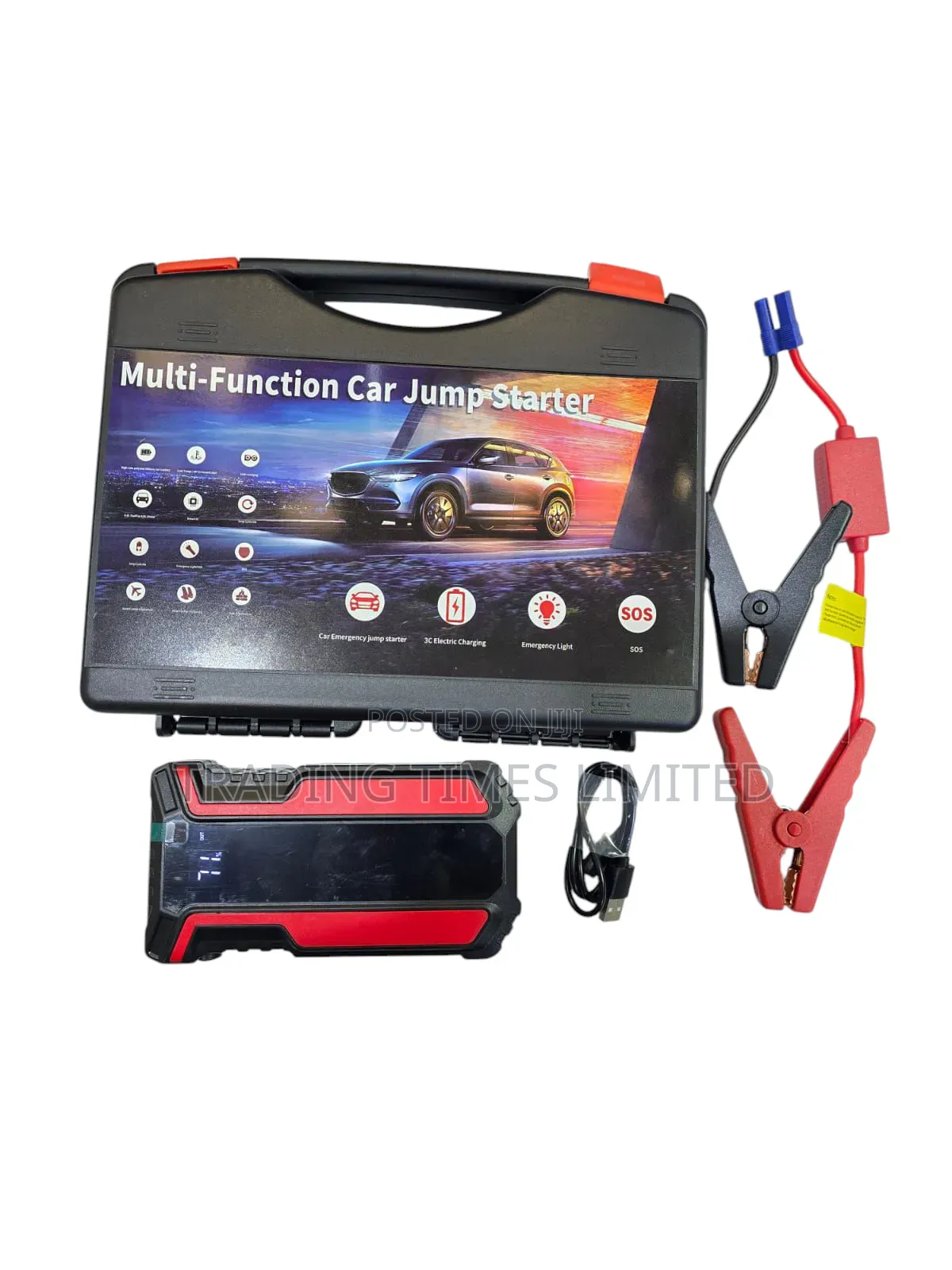 Multi-Functional Car Jump Starter Without Tyre Inflator