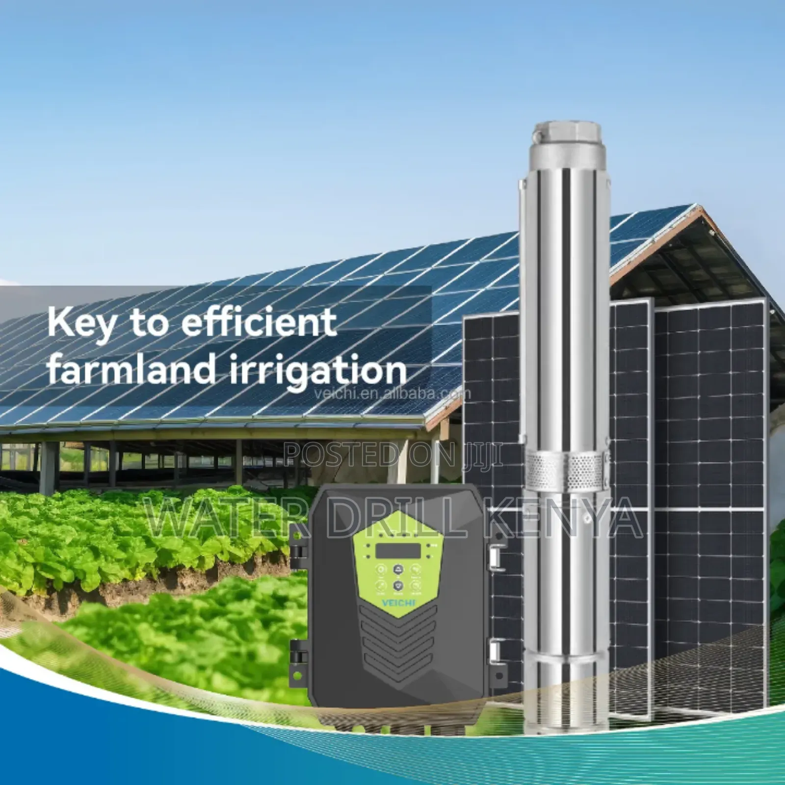 Borehole Solar Installation