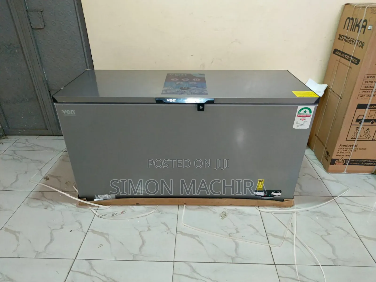 Von 505l Chest Freezer