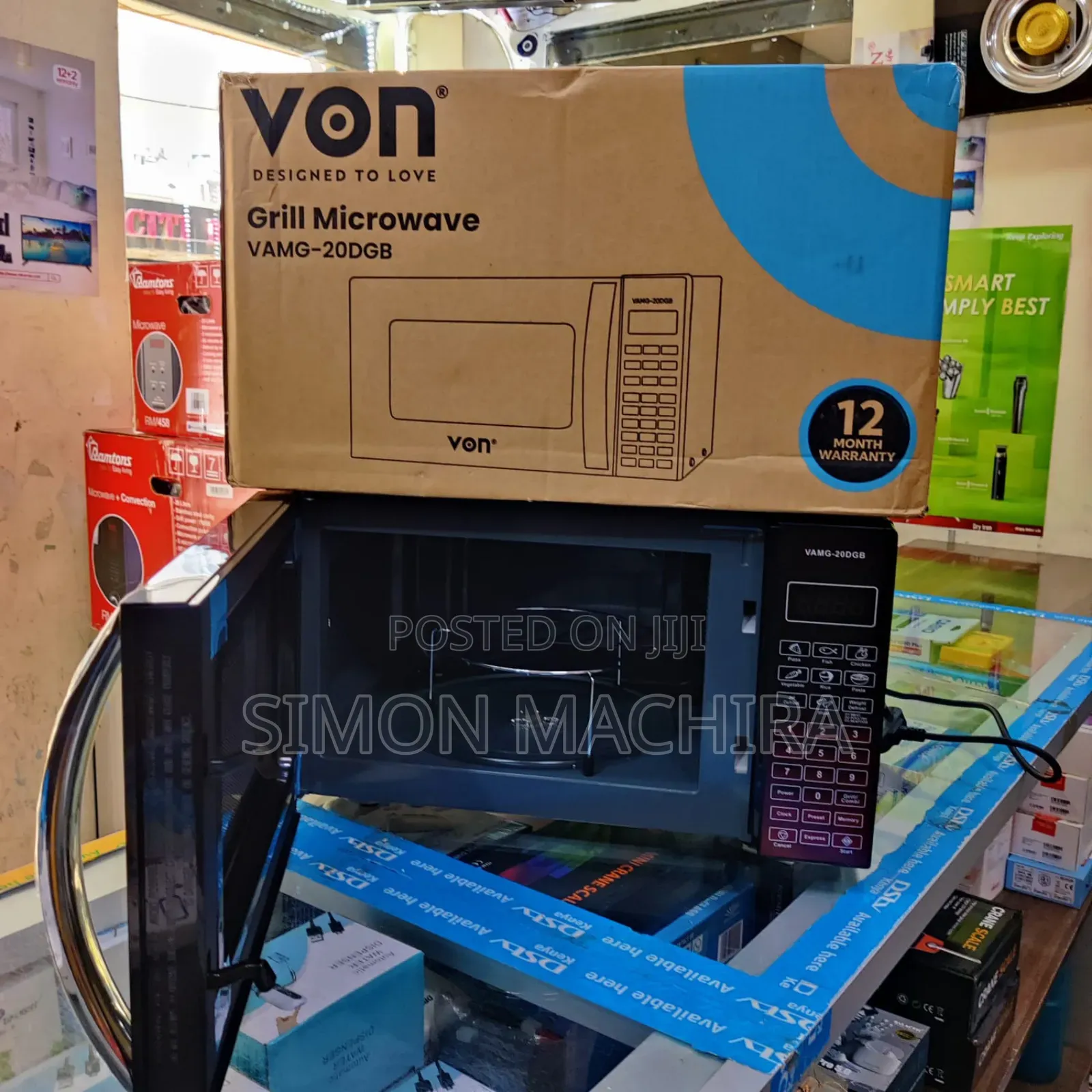 Von Microwave 20l 20dgb With Grill