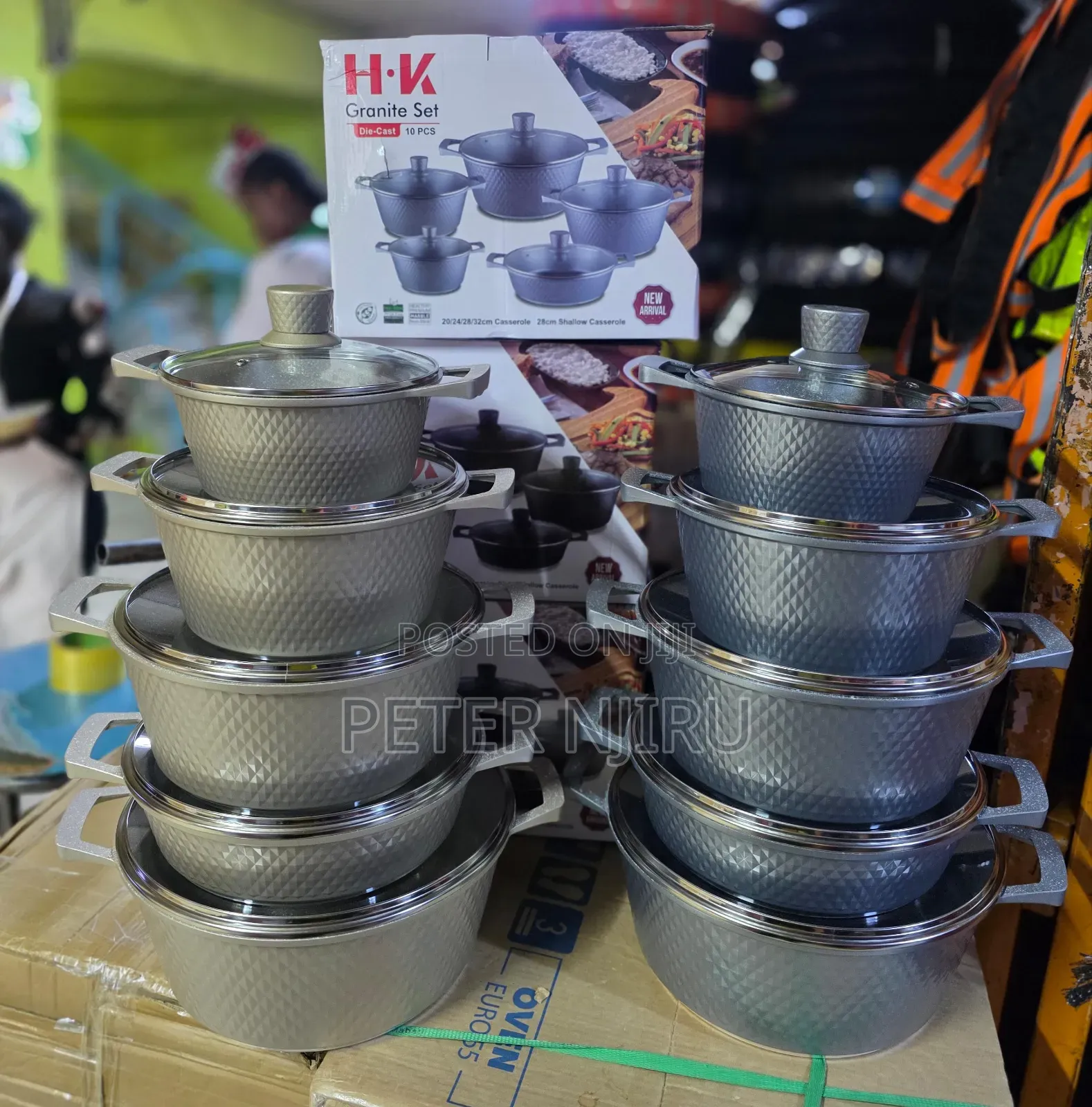 10 PCX Hk Cookware Set Available