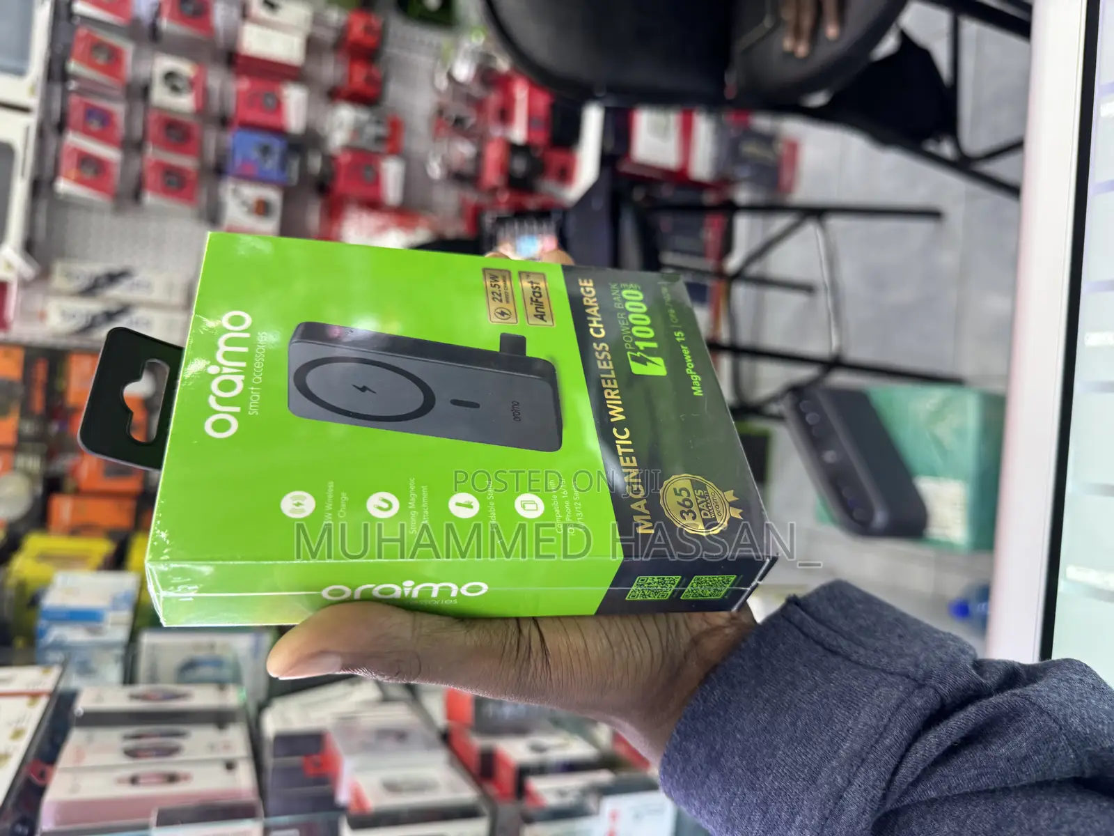 Oraimo Magpower 15 1000mah Wireless