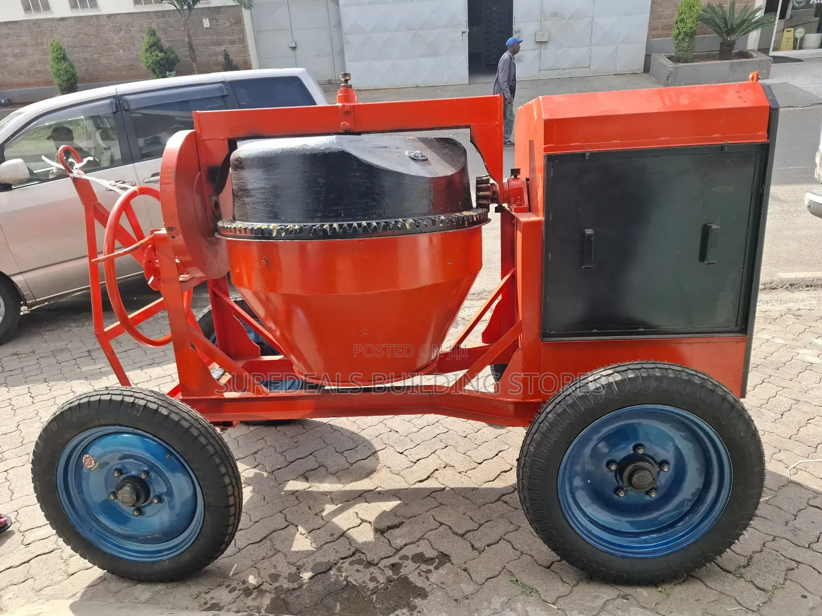 Titan Concrete Mixer;500ltrs-6.5hp Diesel Engine