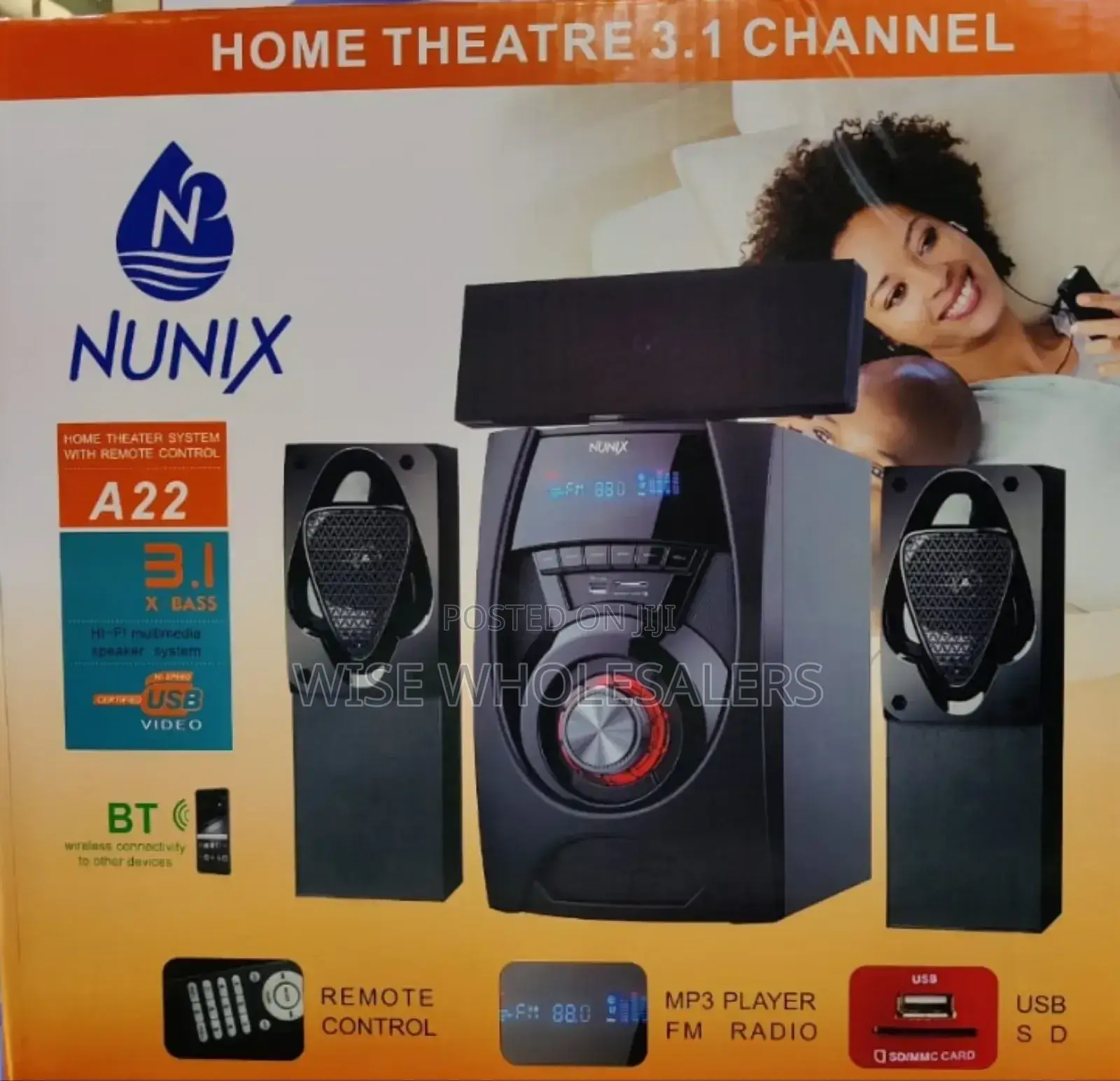*Nunix  3.1 Woofer A22