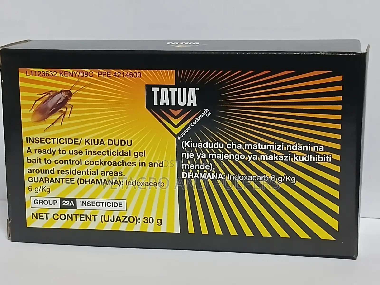 Tatua Advion Cockroach Gel