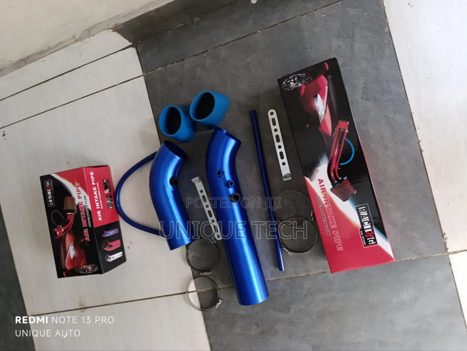 Universal Metallic Air Intake Pipe – Strong Airflow Design