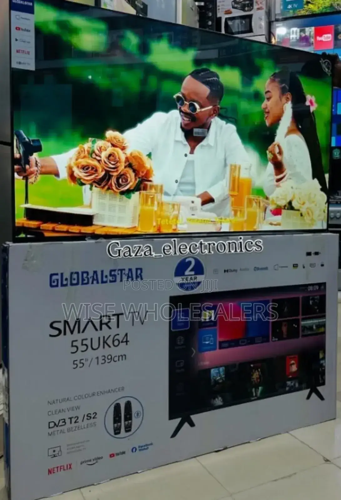 Globalstar 55 Inches Smart Android Digital Tv