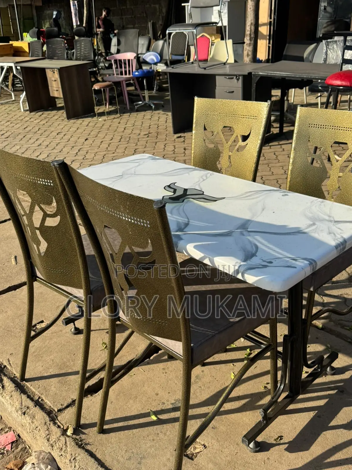 Restaurant And Bar Chairs And Table
