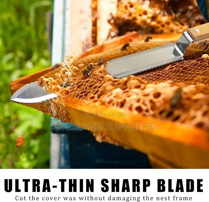 Stainless Steel Serrated Uncapping Knife