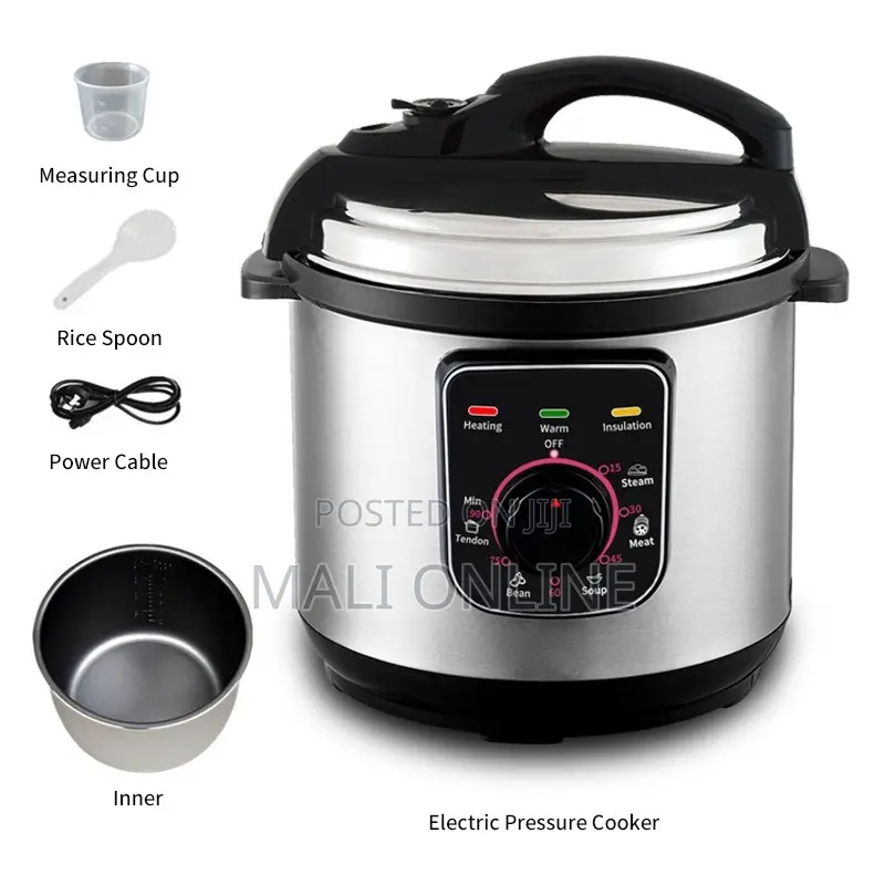 Nunix 5l Electric Pressurecooker 800w Multifunctional Cooker