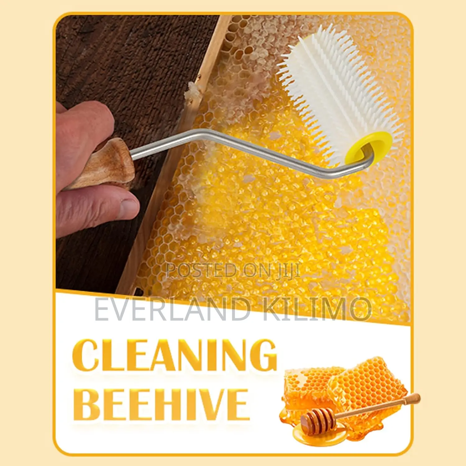 Wooden Handle Hive Uncapping Roller