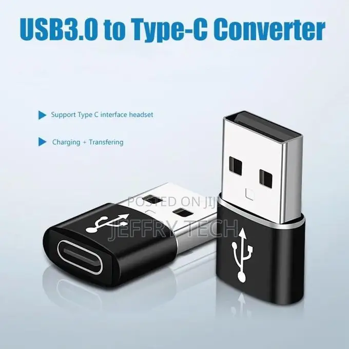 Usb 3.0 to Type C Port Converter Adapter Headphone Headset T