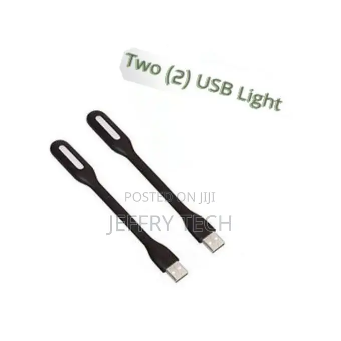 Two (2) Flexible Usb Led Lights for Computers Keyboards P