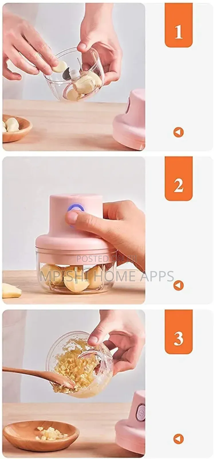 250ml Rechargable Mini Chopper
