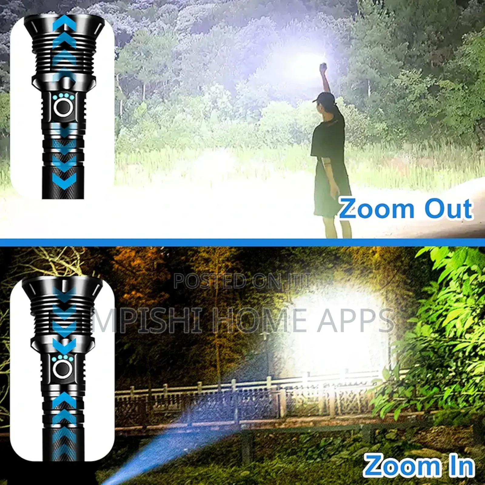 Super Bright Rechargeable Led Flashlight