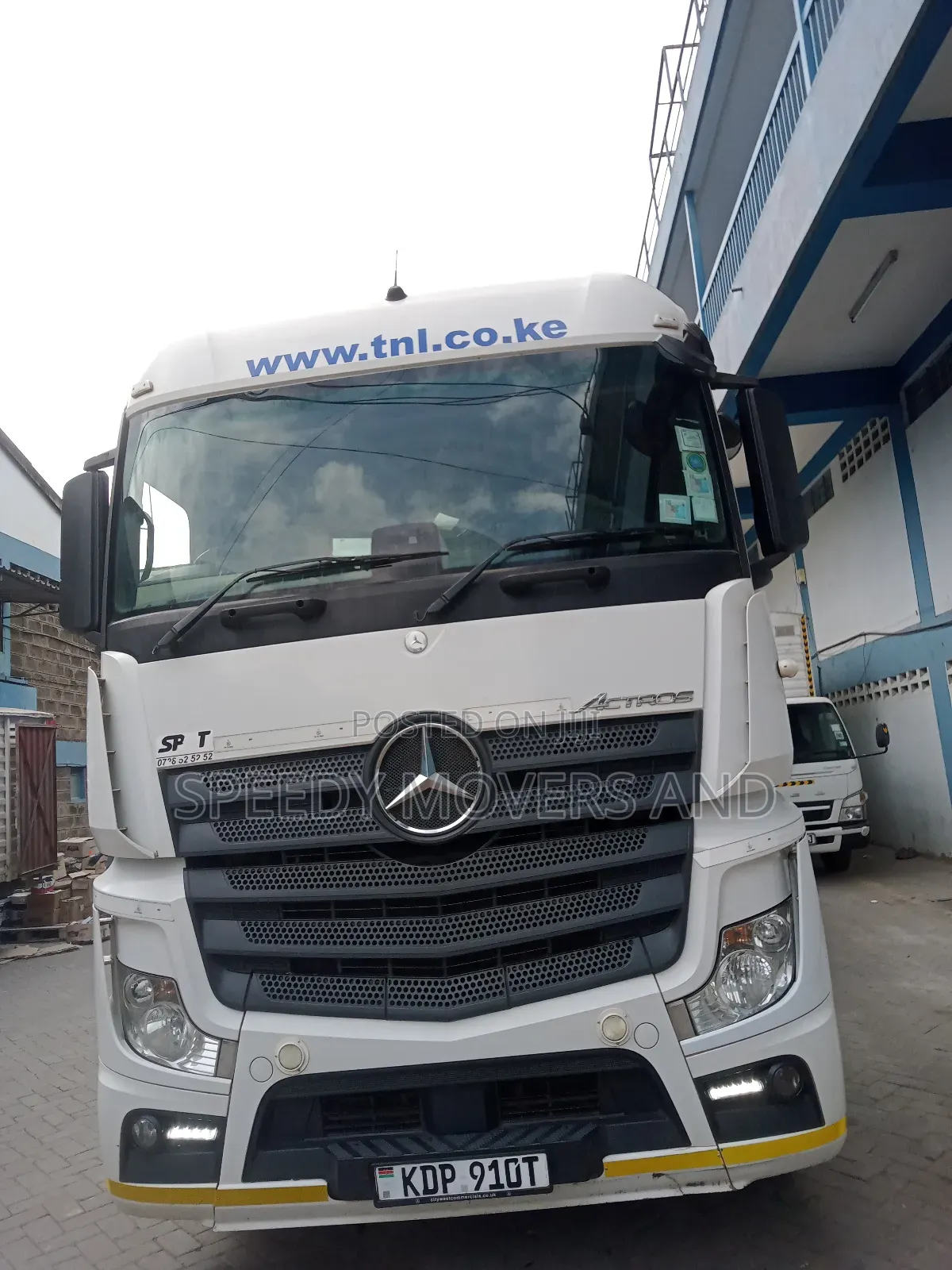Trailer Accessible for Inter. Country Transport Services.