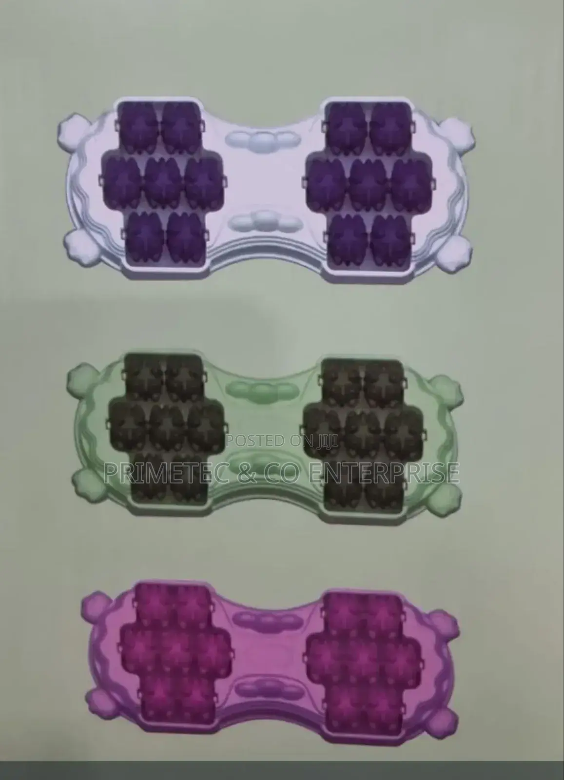 Manual Stepping 14 Roller Foot Massager.