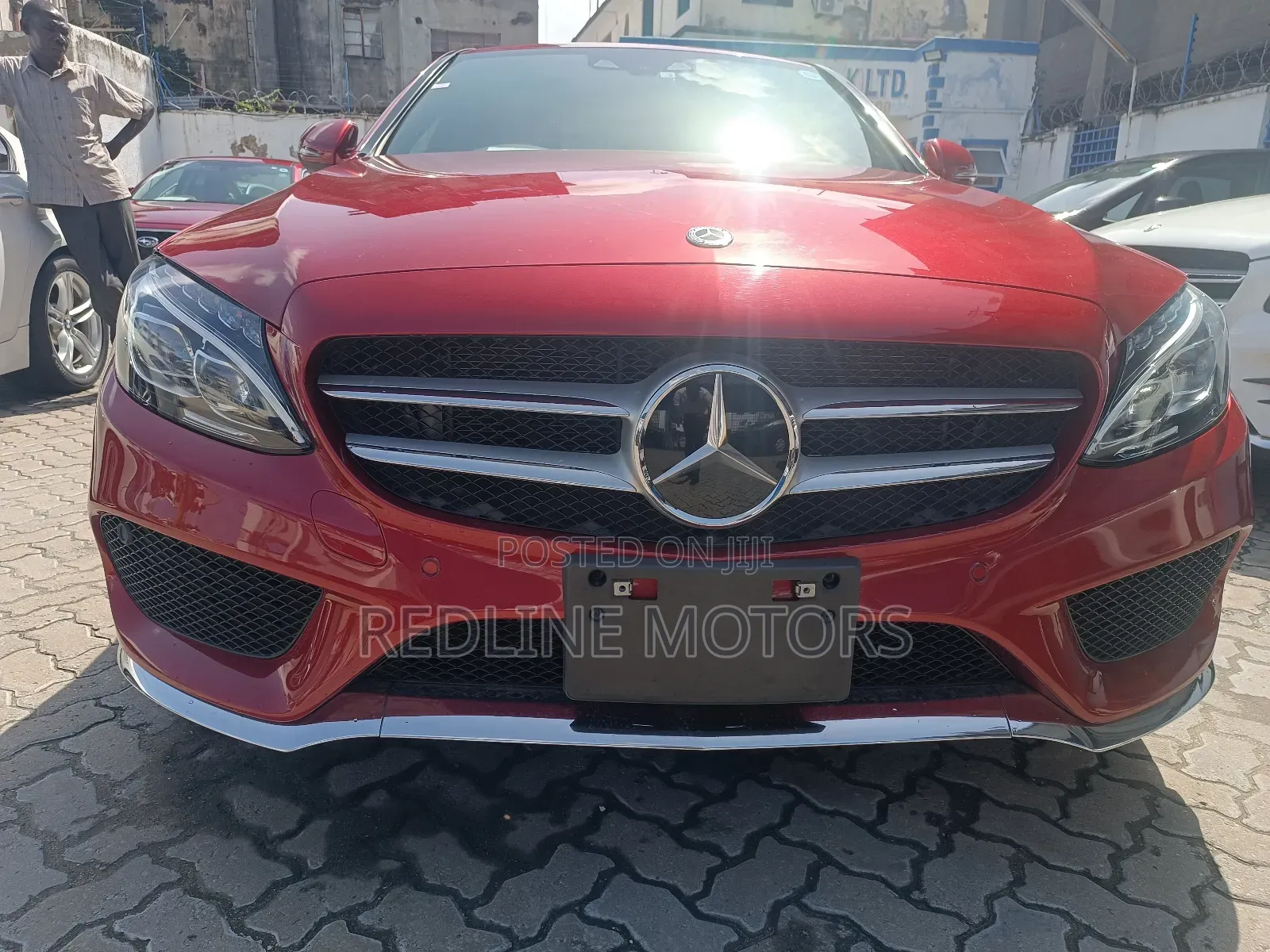 Mercedes-Benz C200 2018 Red
