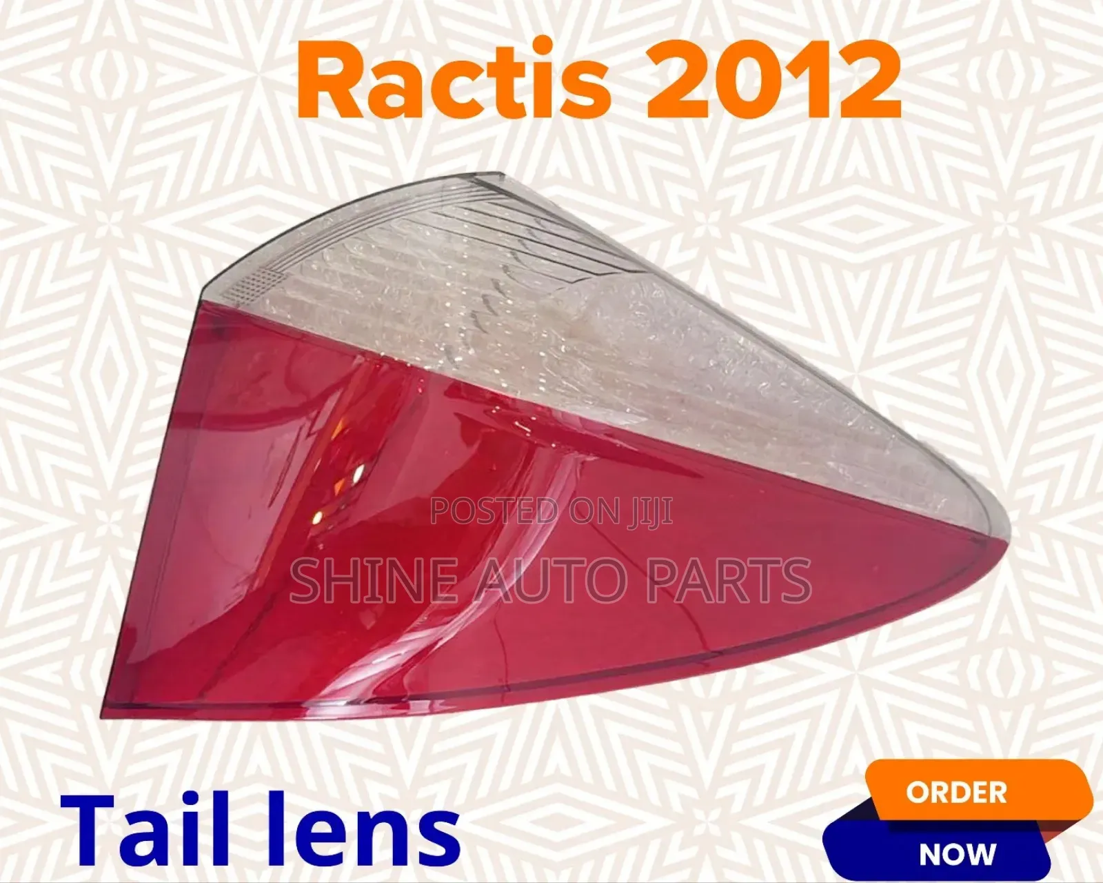 Ractis Taillamp Taillight Backlight Lens