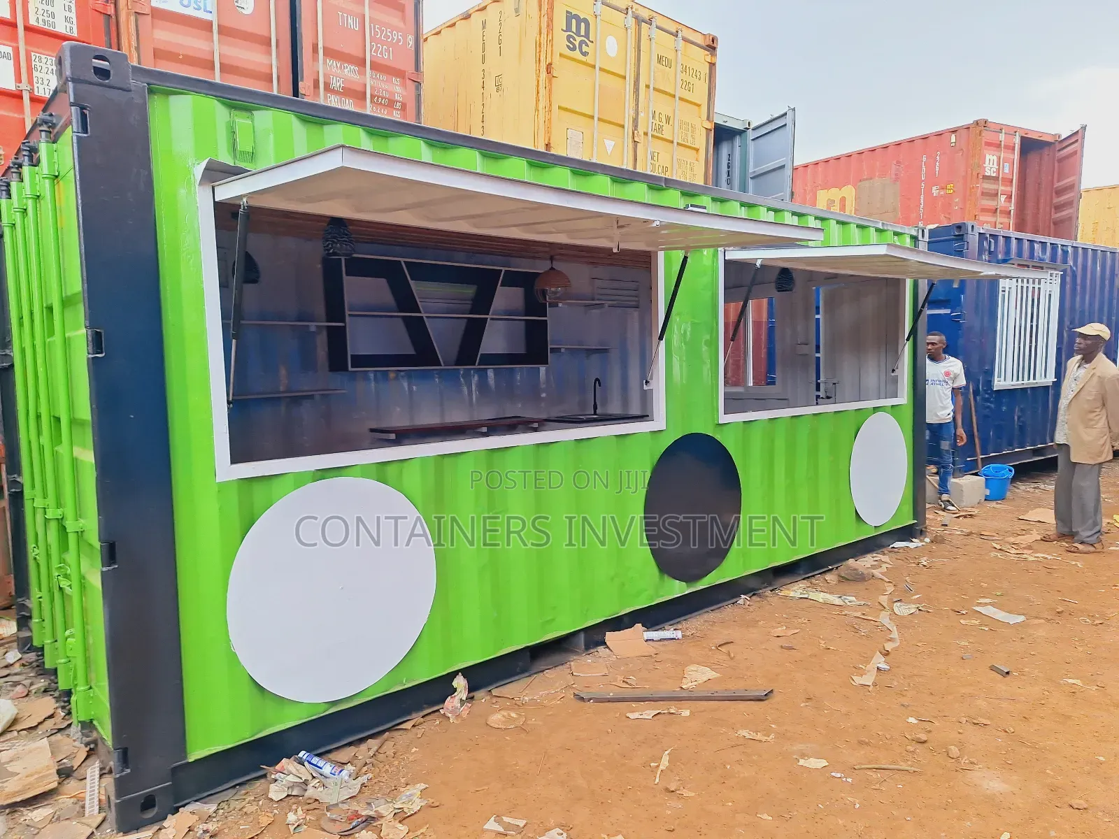 Mobile Container Bar Counter- Perfect for Lounge