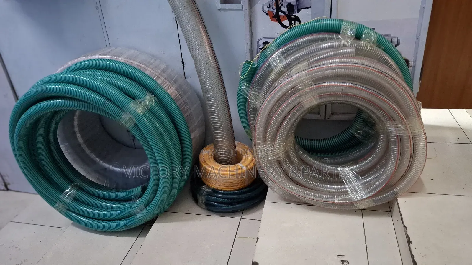 1,1.5,2,2.5,3,4, Inch Sunction Pipe Green Wired