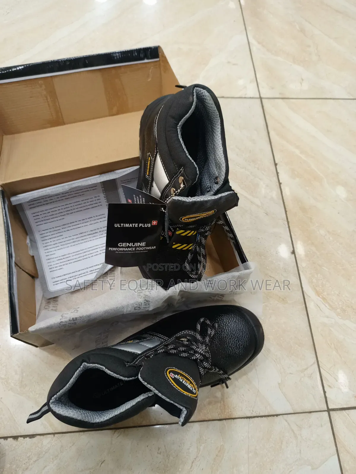 Ultimate Plus Safety Boot Heat Resistant Sole