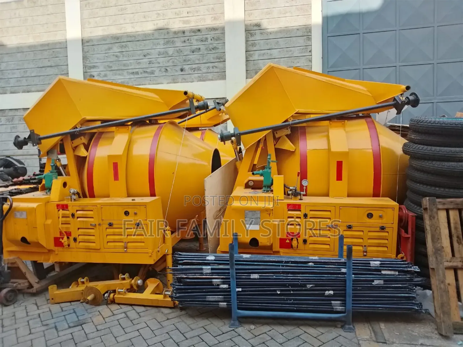 Full Hydrolic Self Loading Concrete Mixer