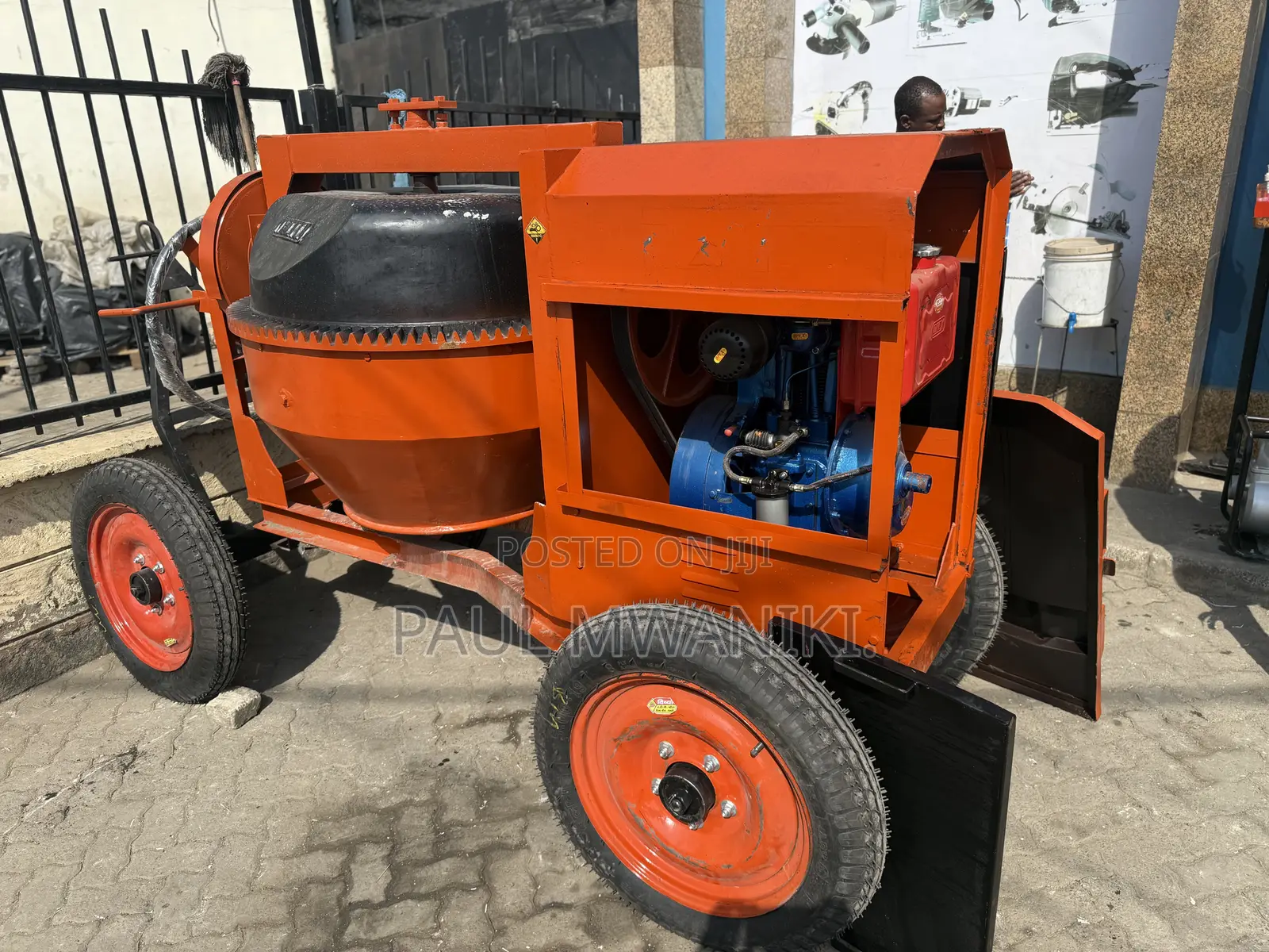 Heavy-duty Indian Concrete Mixer – 500l Capacity | 8hp