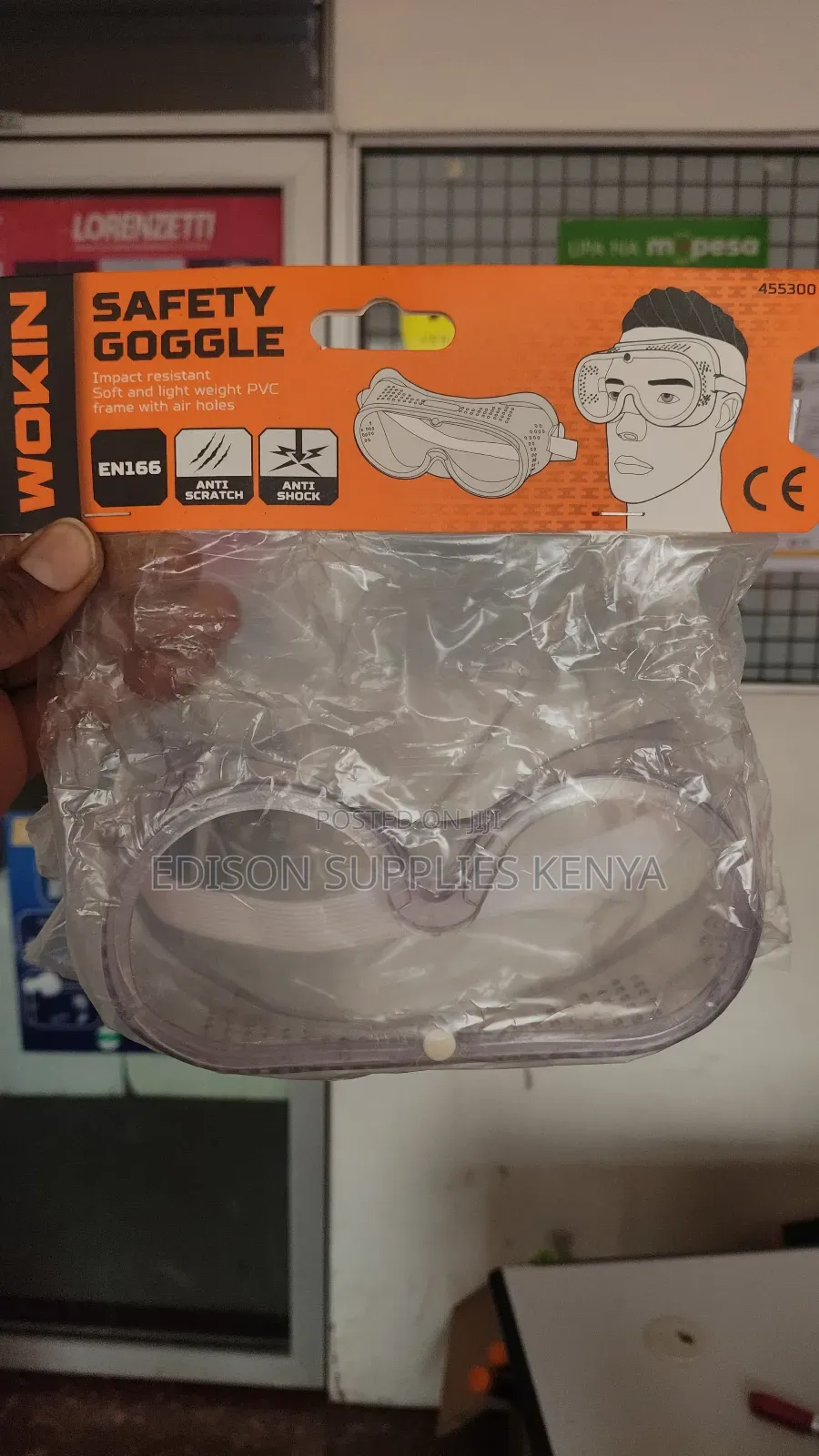 Safety Goggles Wokin Glasses Premium Quality Clear Safety