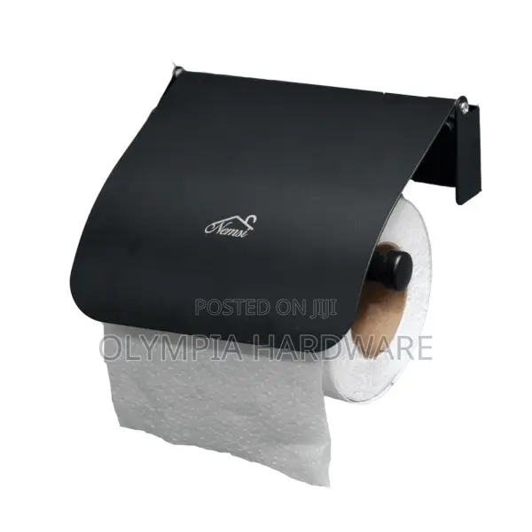 Matte Black Tissue Holder