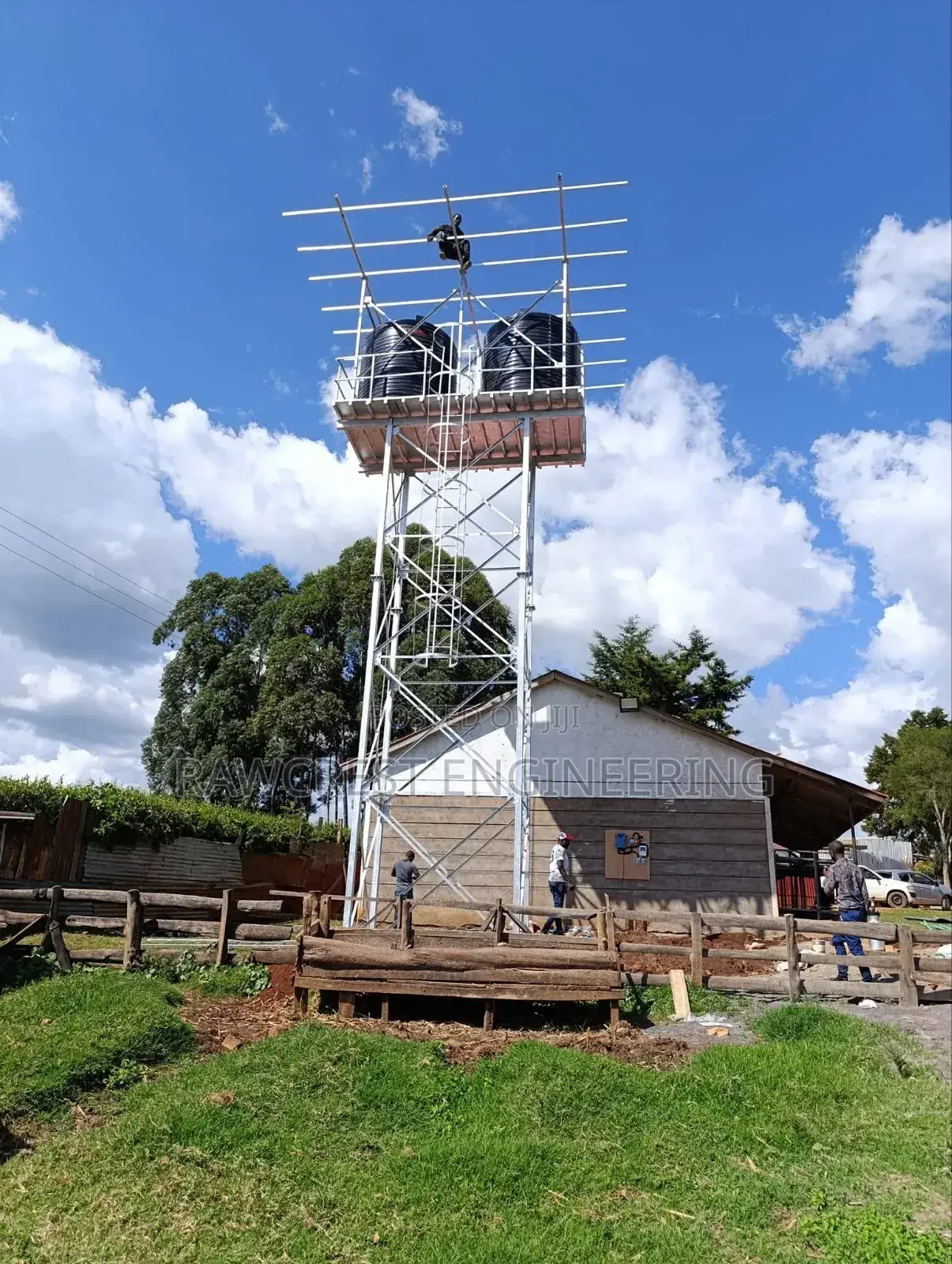 Steel Tower Elevation