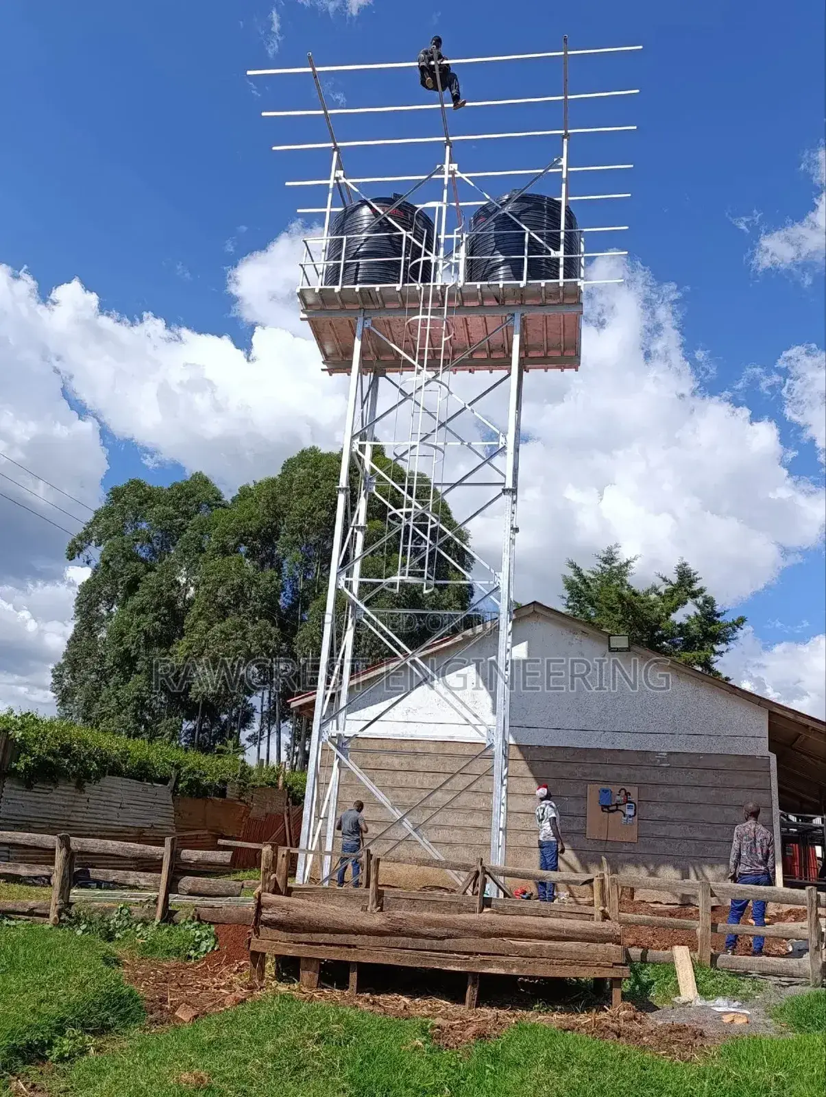 Steel Tower Elevation