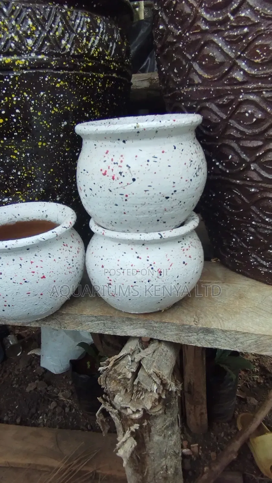 Rustic Look Vases,Flowerpots
