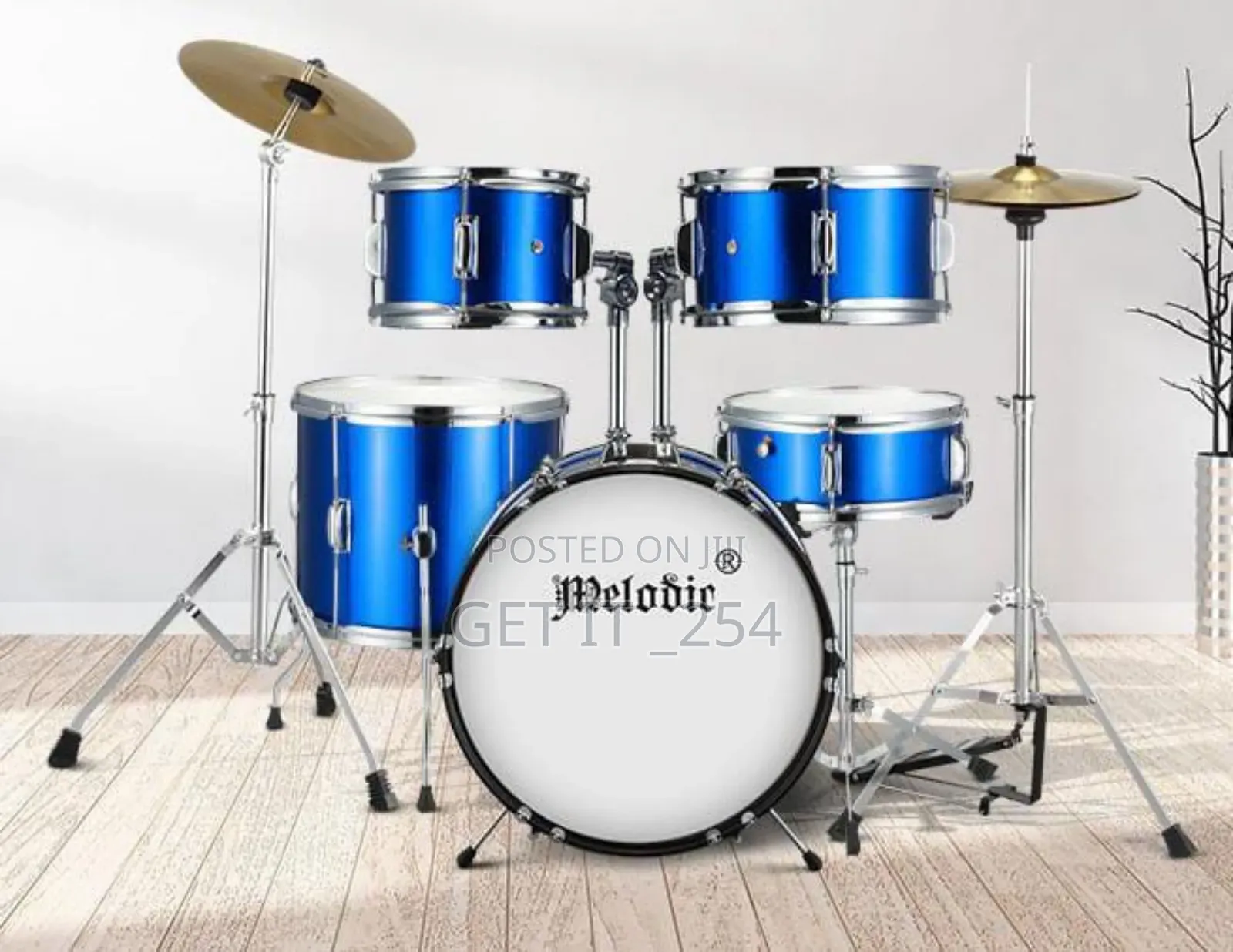Kids Drumset.Designed For Little Hands And Big