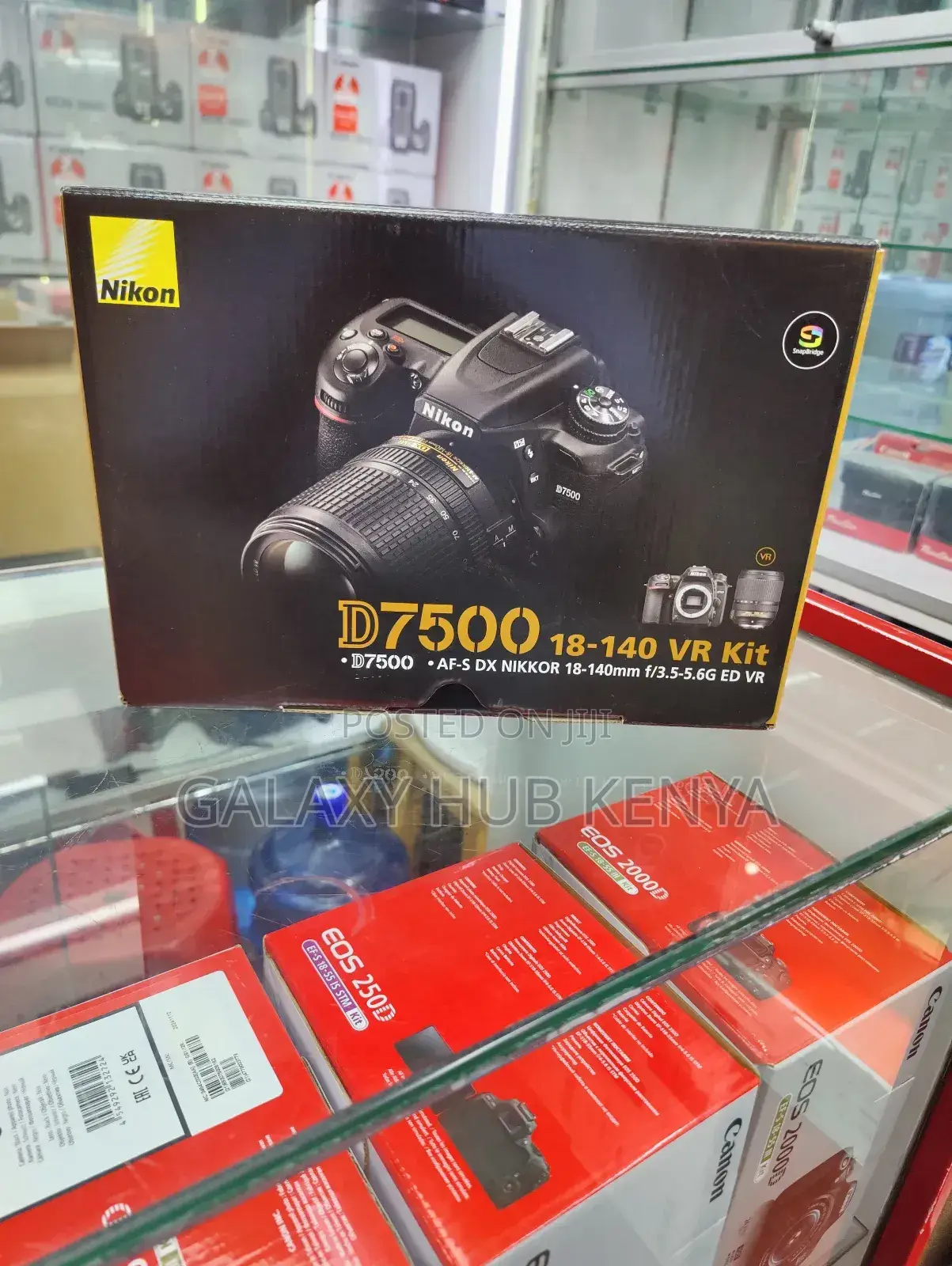 Nikon D7500 DSLR Camera With 18-140mm Lens