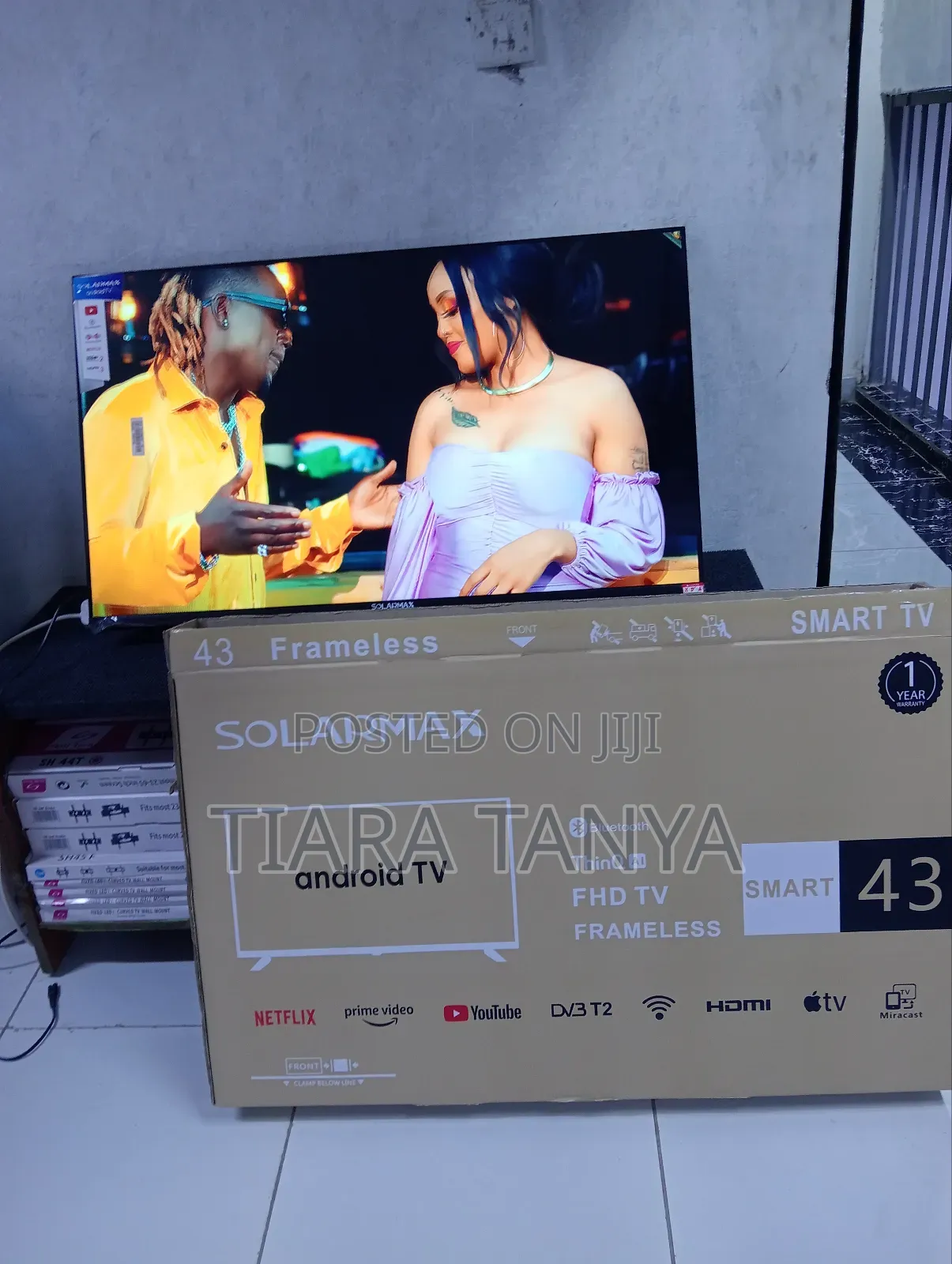 Solarmax 43" Smart Android Frameless Full Hd TV
