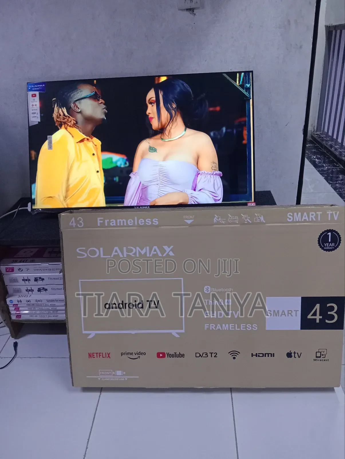 Solarmax 43" Smart Android Frameless Full Hd TV