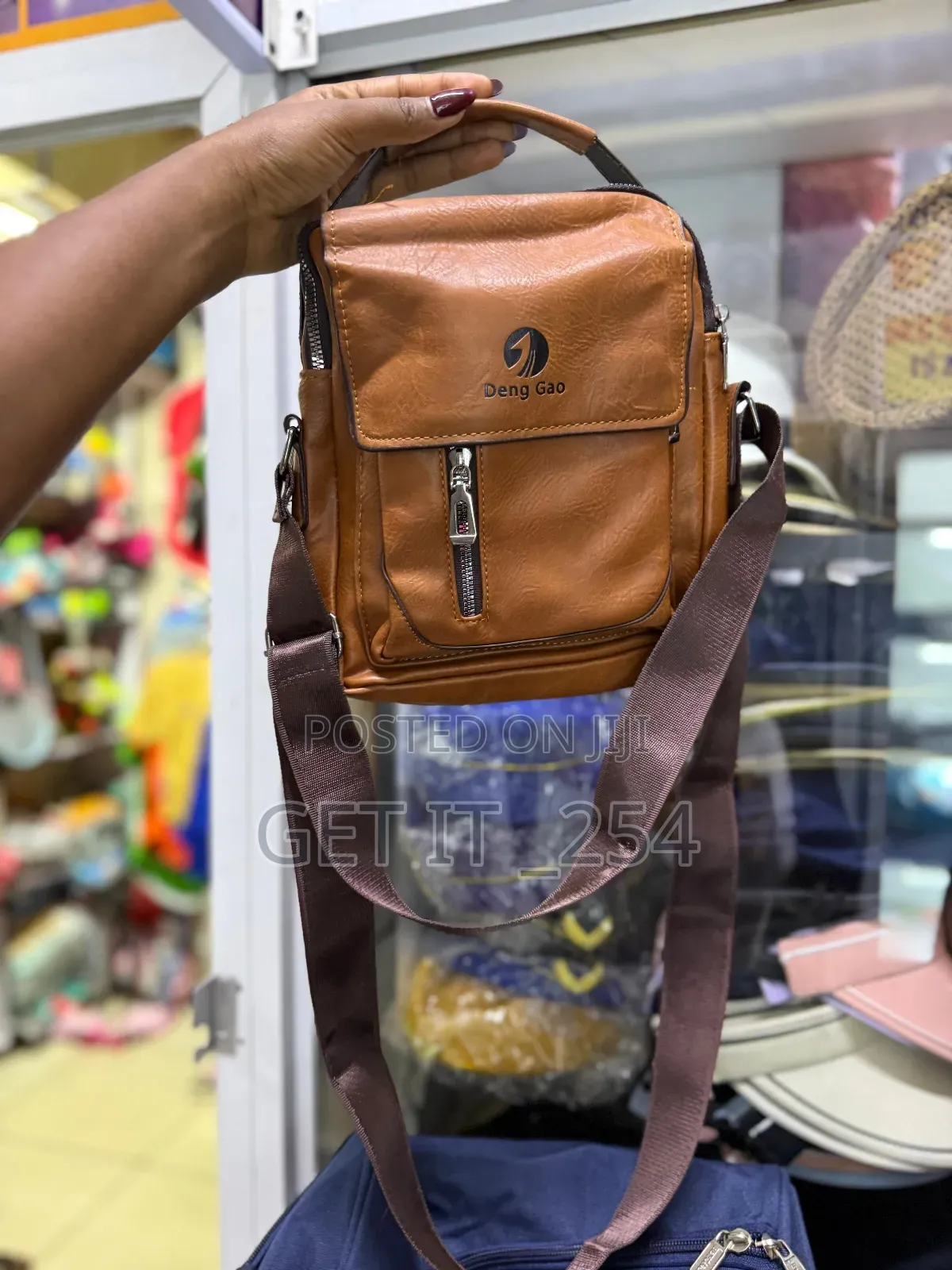 Leather Sling/Chest/Shoulder Sling Bags Available