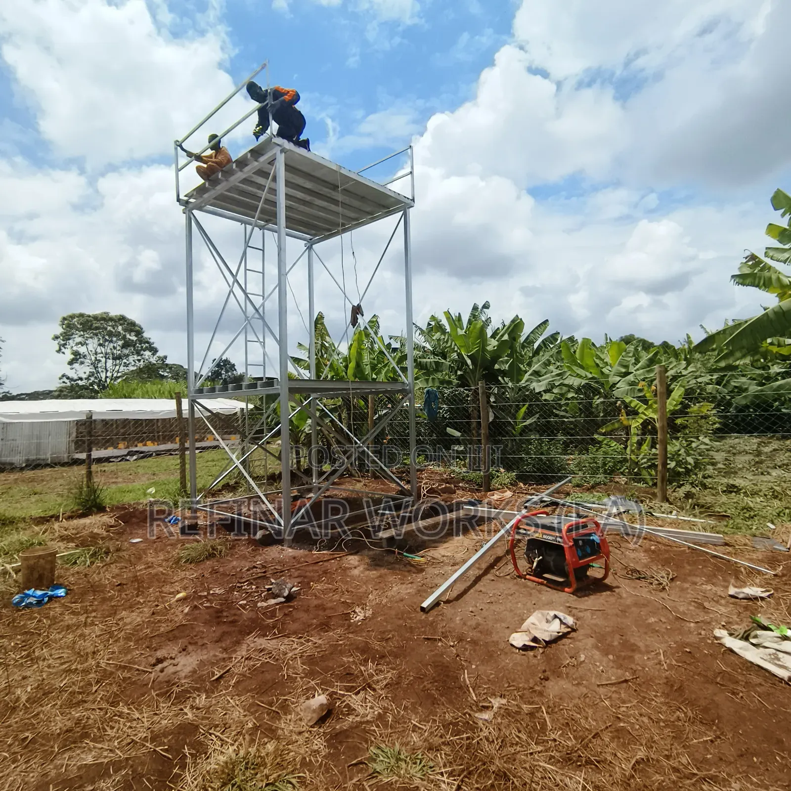 Water Towers With Low-Maintenance Design