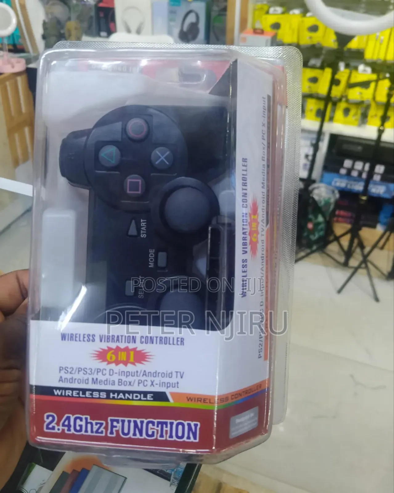 6 in 1 Wireless Game Pad Available