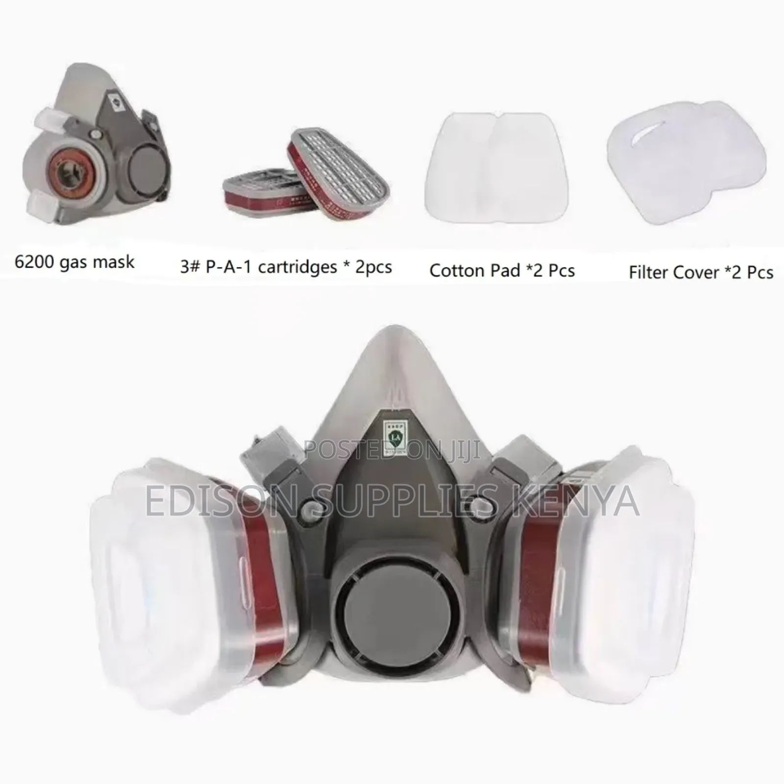 Half Face Mask Chemical Respirator Safety Dust Gas Masks