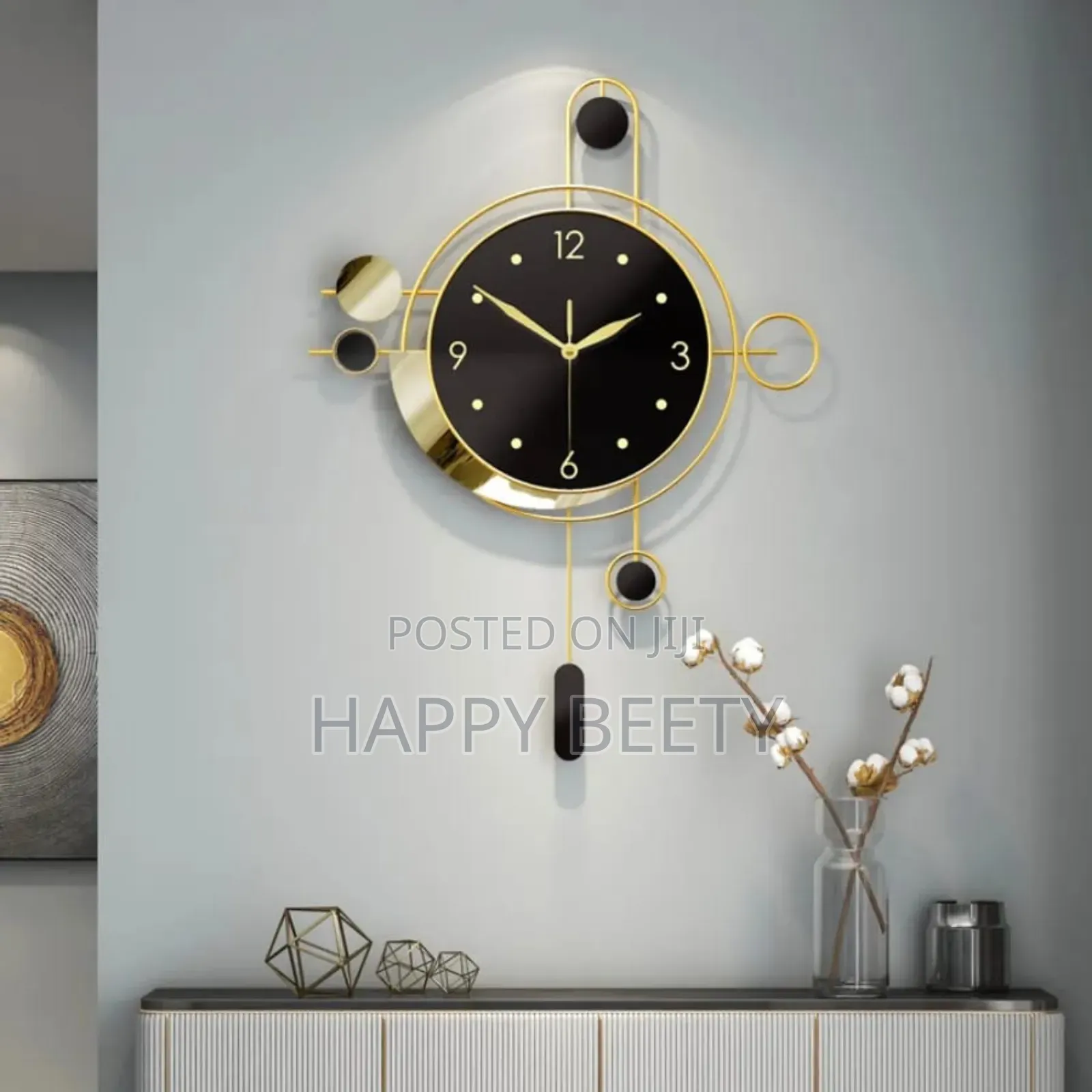 Modern Luxury Call Clock