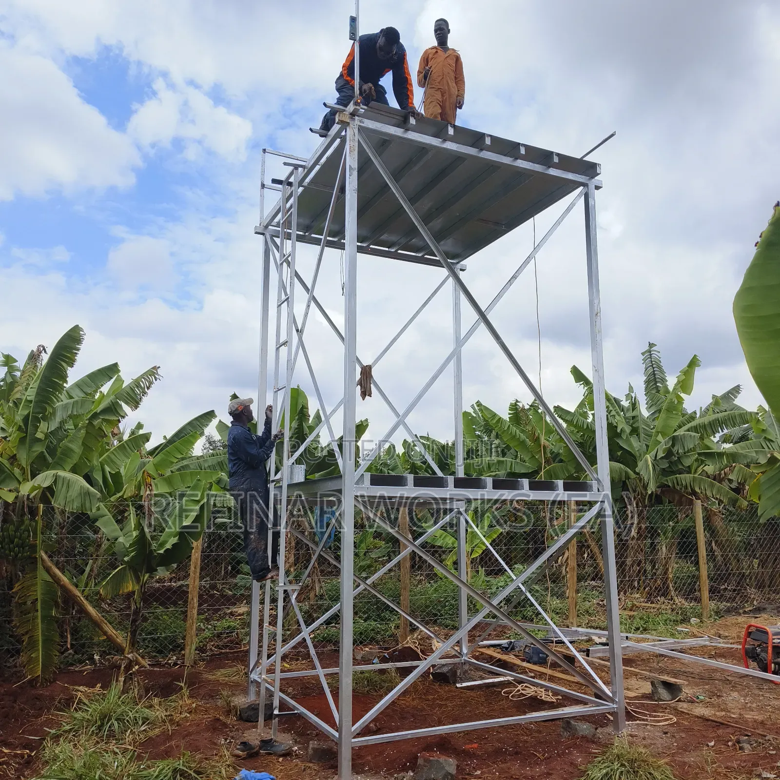 Durable Water Towers for Farming, Housing Industry