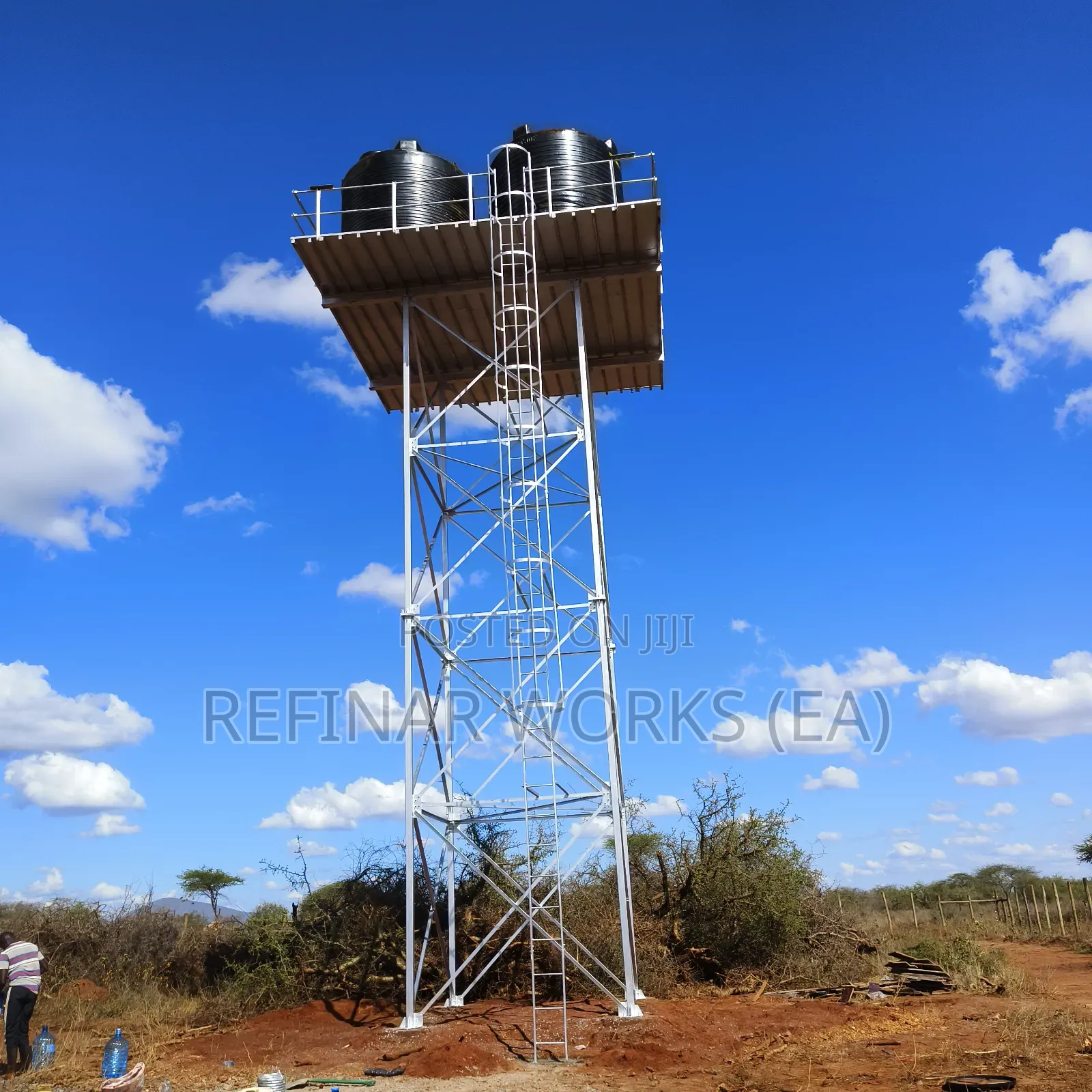 Durable Water Towers for Farming, Housing Industry