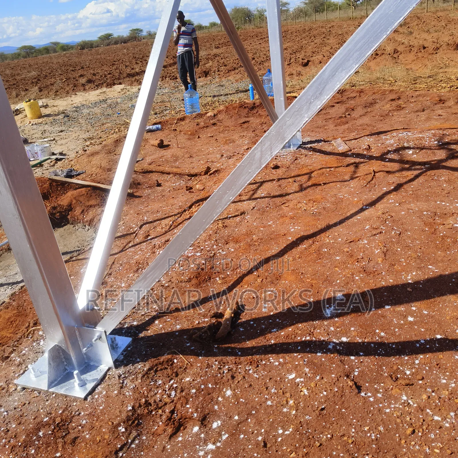 Precision-Fabricated Steel Towers for Water Storage