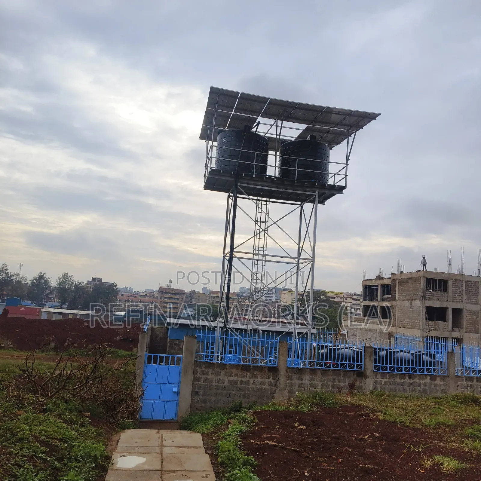 High-Capacity Steel Tank Towers Engineered to Last