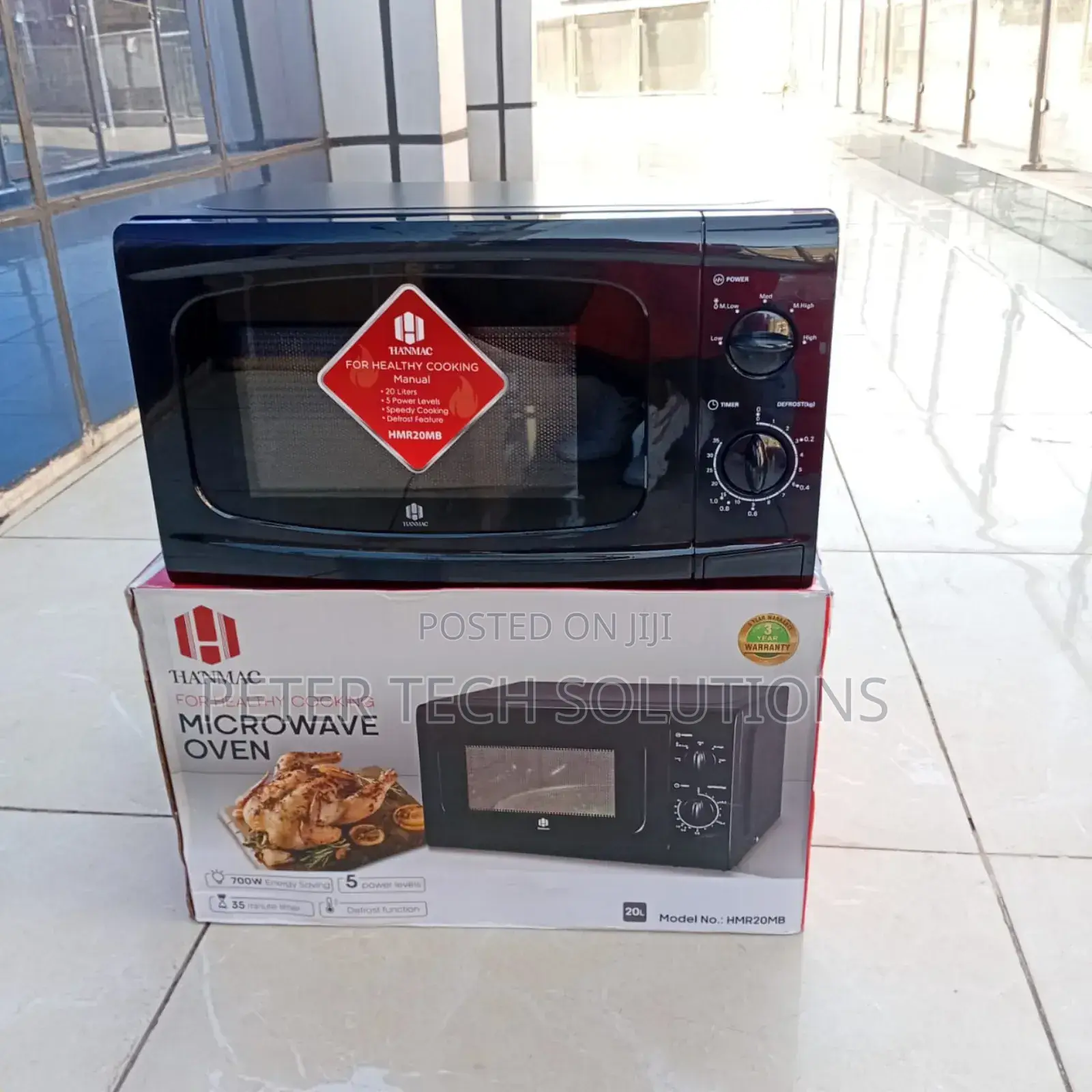 Hmr20mb(Manual Black) Hanmac 20litres at 8590/=