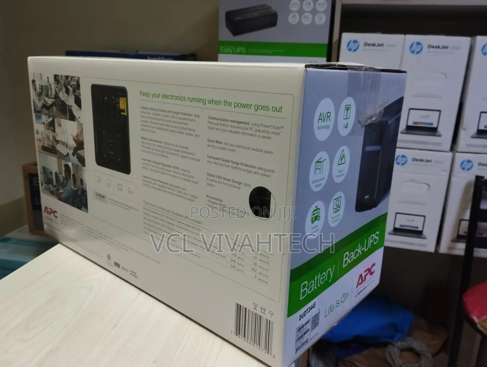 Apc Back-Ups 1600va, 230v, Avr, 4 Universal Outlets
